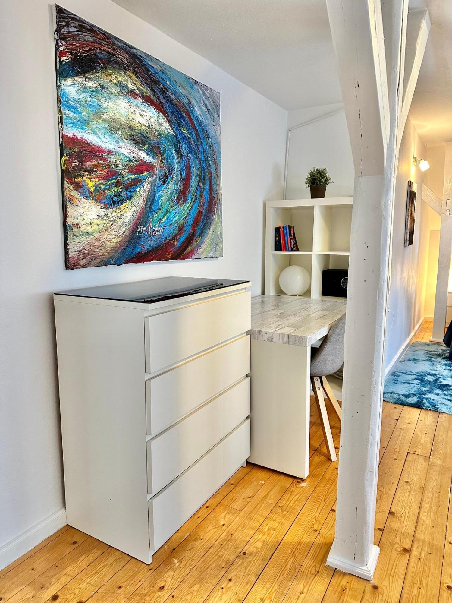 Schoenes City-Apartment Mit 2 Schlafzimmer, Parkplatz, Ruhig Und Hell, D46-Dg Oldenburg Ngoại thất bức ảnh